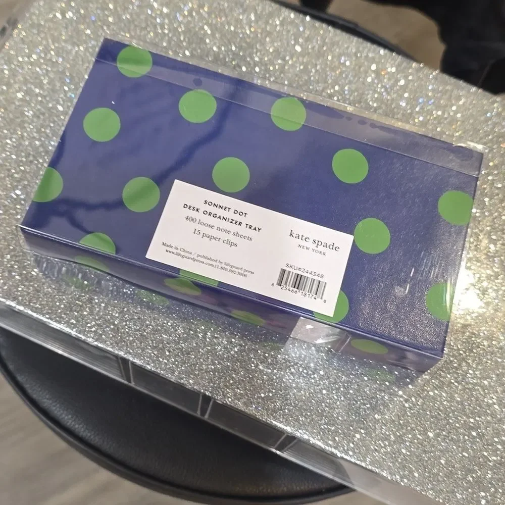 Kate Spade New York Sonnet Dot Desk Organizer Tray‎